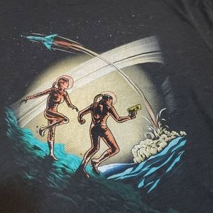 Curbside clothing space t shirt xl euc